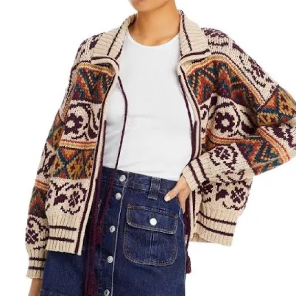 MOTHER the family ties cardigan NWOT. Sold out everywhere. - Picture 10 of 14